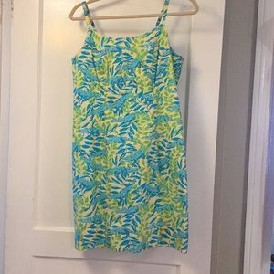 Lilly Pulitzer sundress.